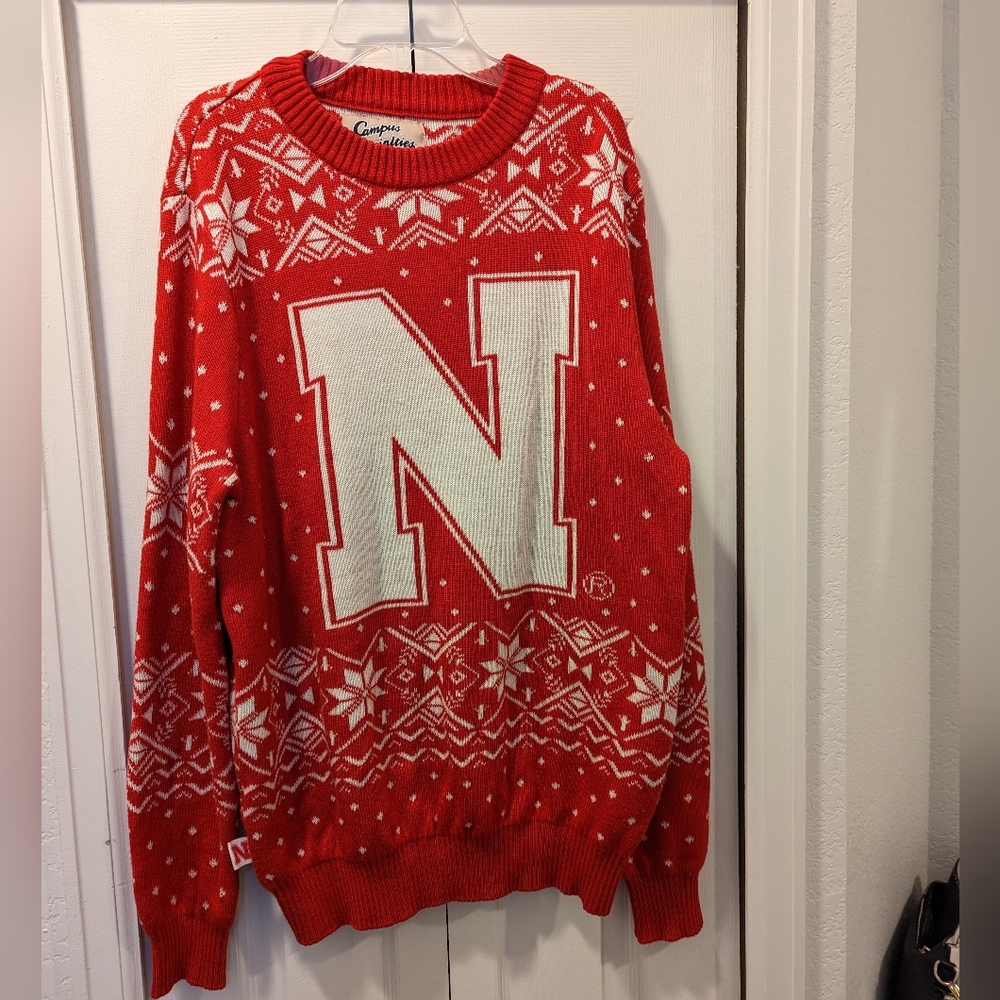 Campus Specialties Nebraska Holiday Sweater